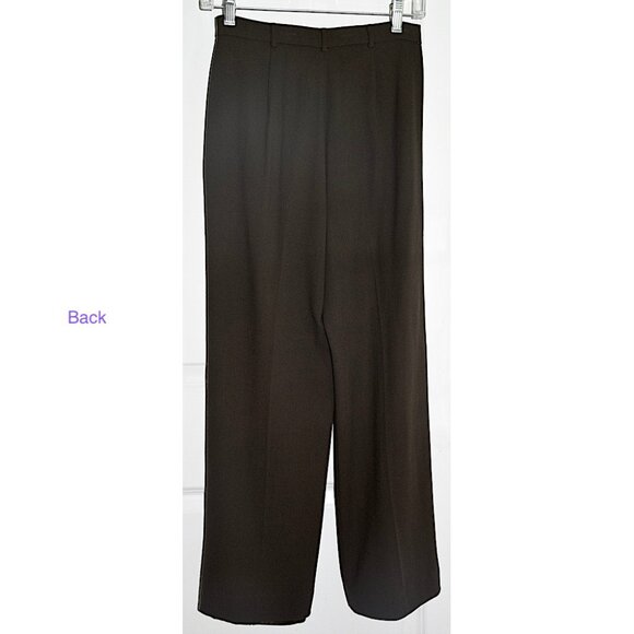 Anne Klein Vintage 90s / Y2K 100% Wool Double-Breasted Pantsuit - Picture 10 of 16